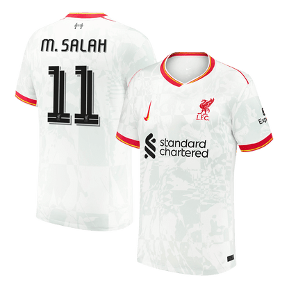 M.SALAH #11 Liverpool 24/25 Away Men's Football Shirt - UCL