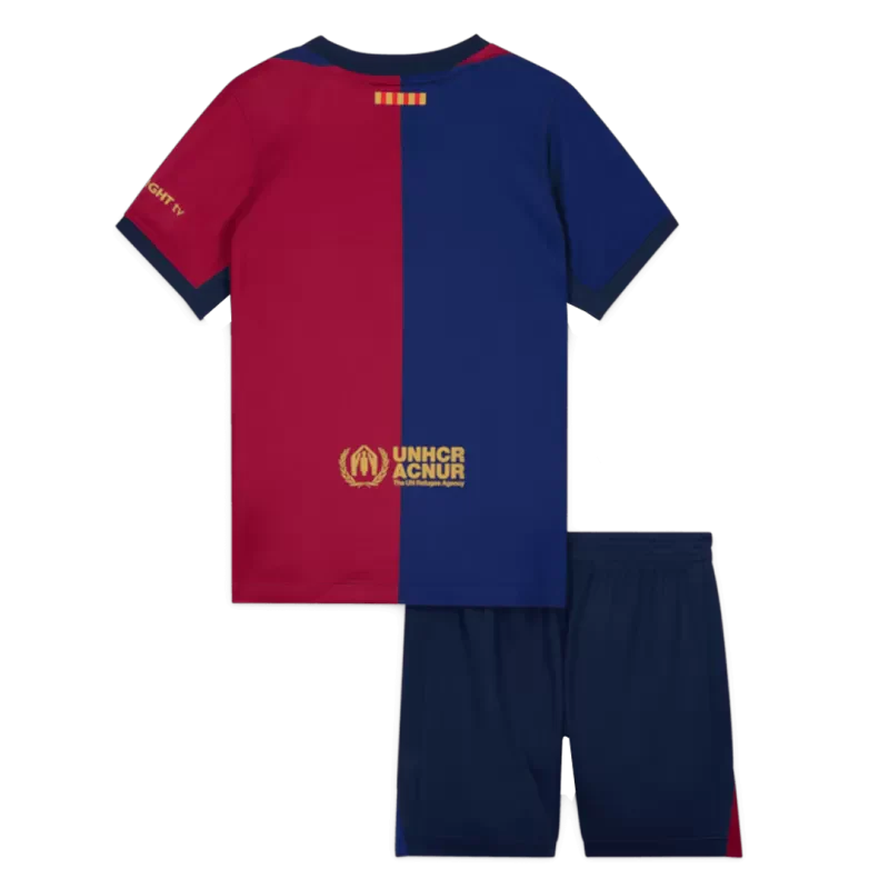 Dziecięce koszulki piłkarskie Barcelona X Travis Scott Home 2024/25 Top Koszulki Pilka Sklep