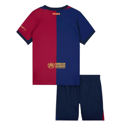 Dziecięce koszulki piłkarskie Barcelona X Travis Scott Home 2024/25 Top Koszulki Pilka Sklep