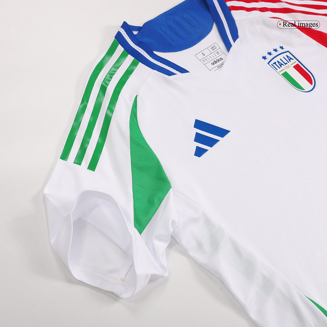 Player Version CHIESA #14 Italy Away  Soccer Jersey Euro 2024 Top Soccer Jerseys Store