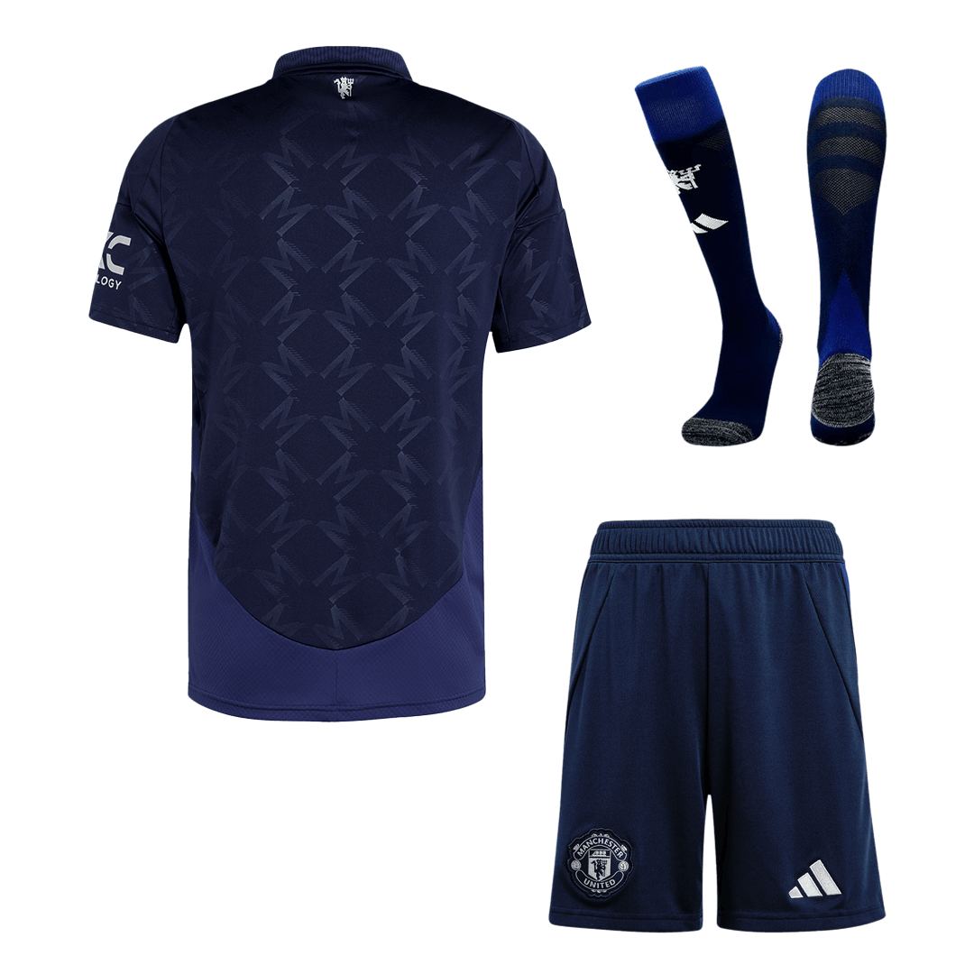 Manchester United Away Men's Kit (Shirt+Shorts+Socks) 2024/25