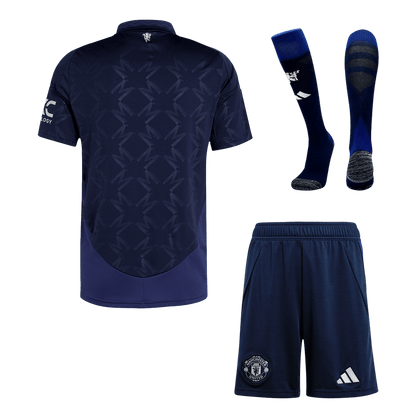 Manchester United Away Men's Kit (Shirt+Shorts+Socks) 2024/25