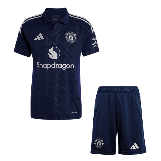 Manchester United Away Men's Kit (Shirt + Shorts) 2024/25