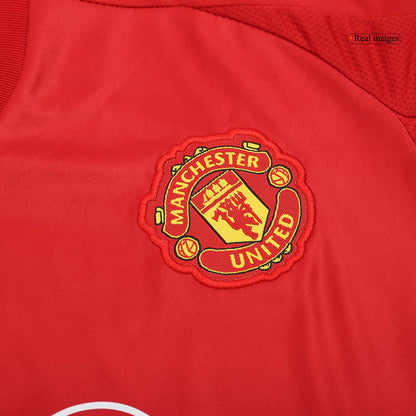 Dziecięcy zestaw domowy Manchester United (koszulka+spodenki+skarpety) 2024/25