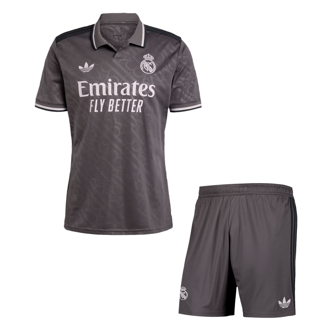 Real Madrid Third Away Herren-Fußballtrikot (Shirt + Shorts) 2024/25