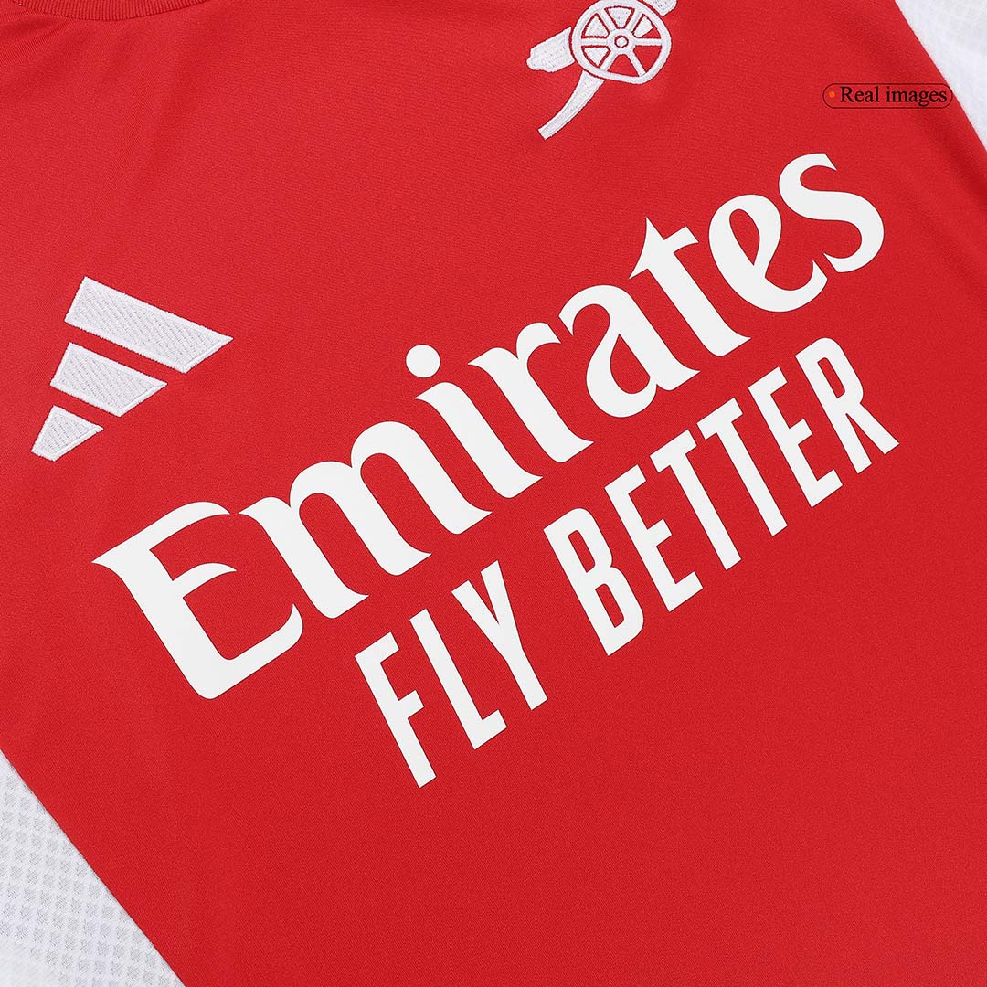 Hochwertiges Arsenal-Heimfußballset (Trikot + Shorts) für Herren 2024/25