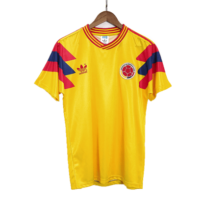 Colombia Home Retro Soccer Jersey 1990