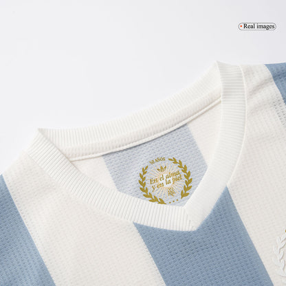 Kids Argentina 50th Anniversary Jersey Kit 2024 Top Koszulki Pilka Sklep