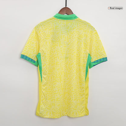 [Super Quality] Men's Brazil Home Soccer Jersey Copa América 2024