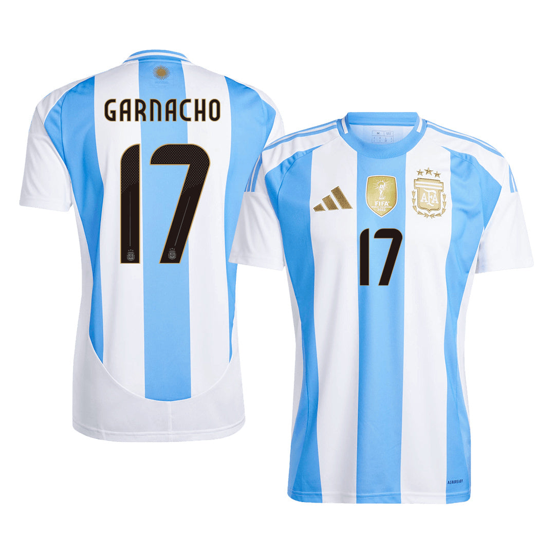[Super Quality] Men's Argentina GARNACHO #17 Home Soccer Jersey 2024