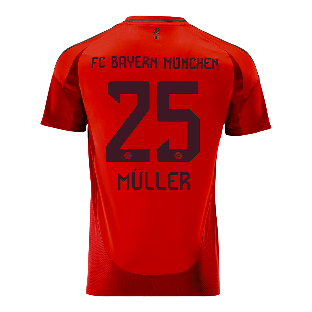 Men's Bayern Munich Home Shirt MÜLLER #25 2024/25