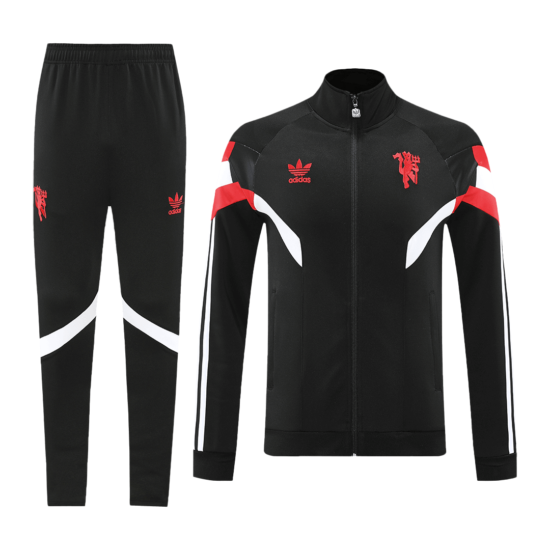 Herren Manchester United Trainingsjacken-Set (Jacke + Hose) 2024/25