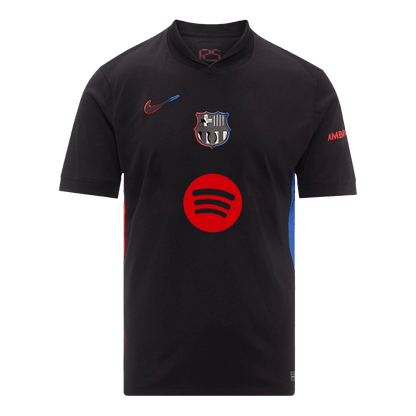 Barcelona Auswärtstrikot 2024/25 LEWANDOWSKI #9 – Spotify-Logo ohne Text