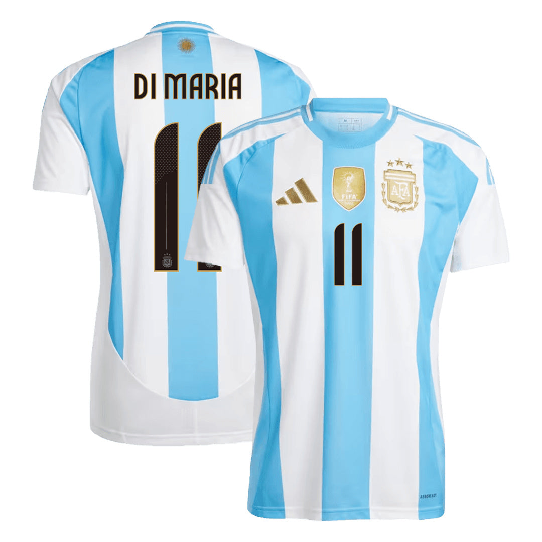 [Super Quality] Men's Argentina DI MARIA #11 Home Soccer Jersey 2024 Top Koszulki Pilka Sklep