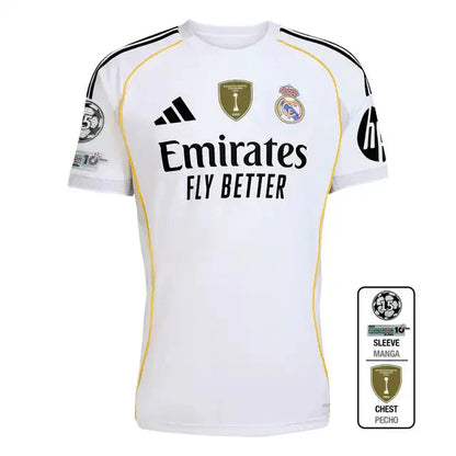 Real Madrid 2025/26 Domowa Koszulka Piłkarska Top Koszulki Pilka Sklep