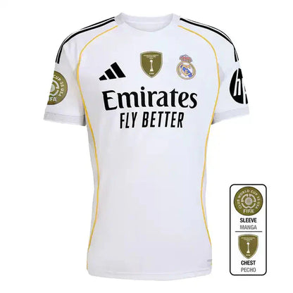 Real Madrid 2025/26 Domowa Koszulka Piłkarska Top Koszulki Pilka Sklep